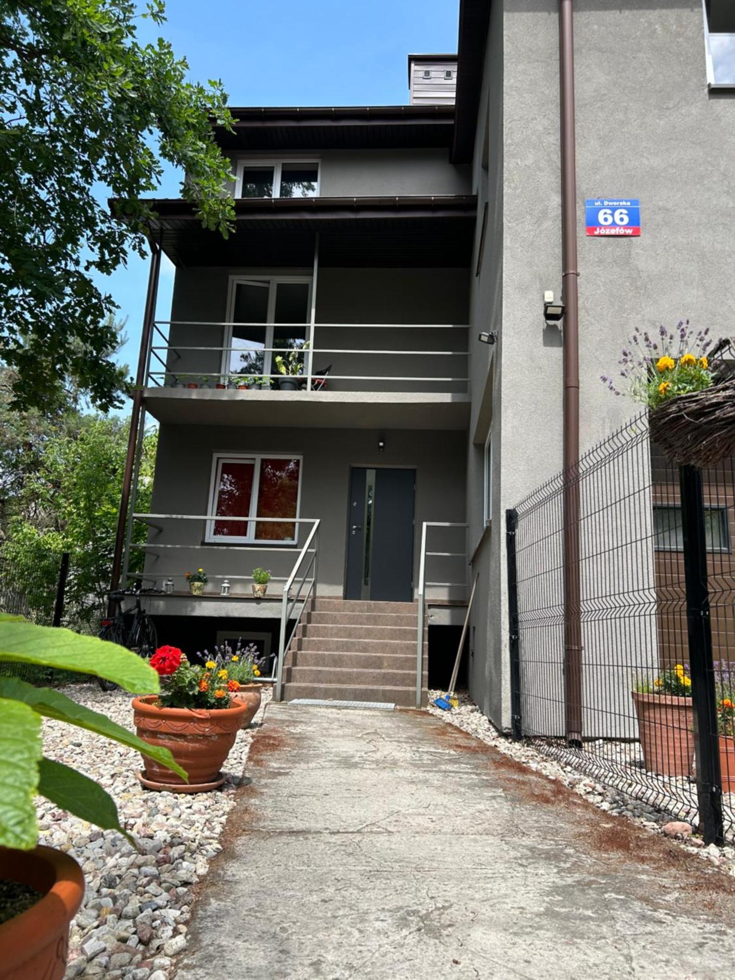 Ferienwohnung Dworska Józefów Exterior foto
